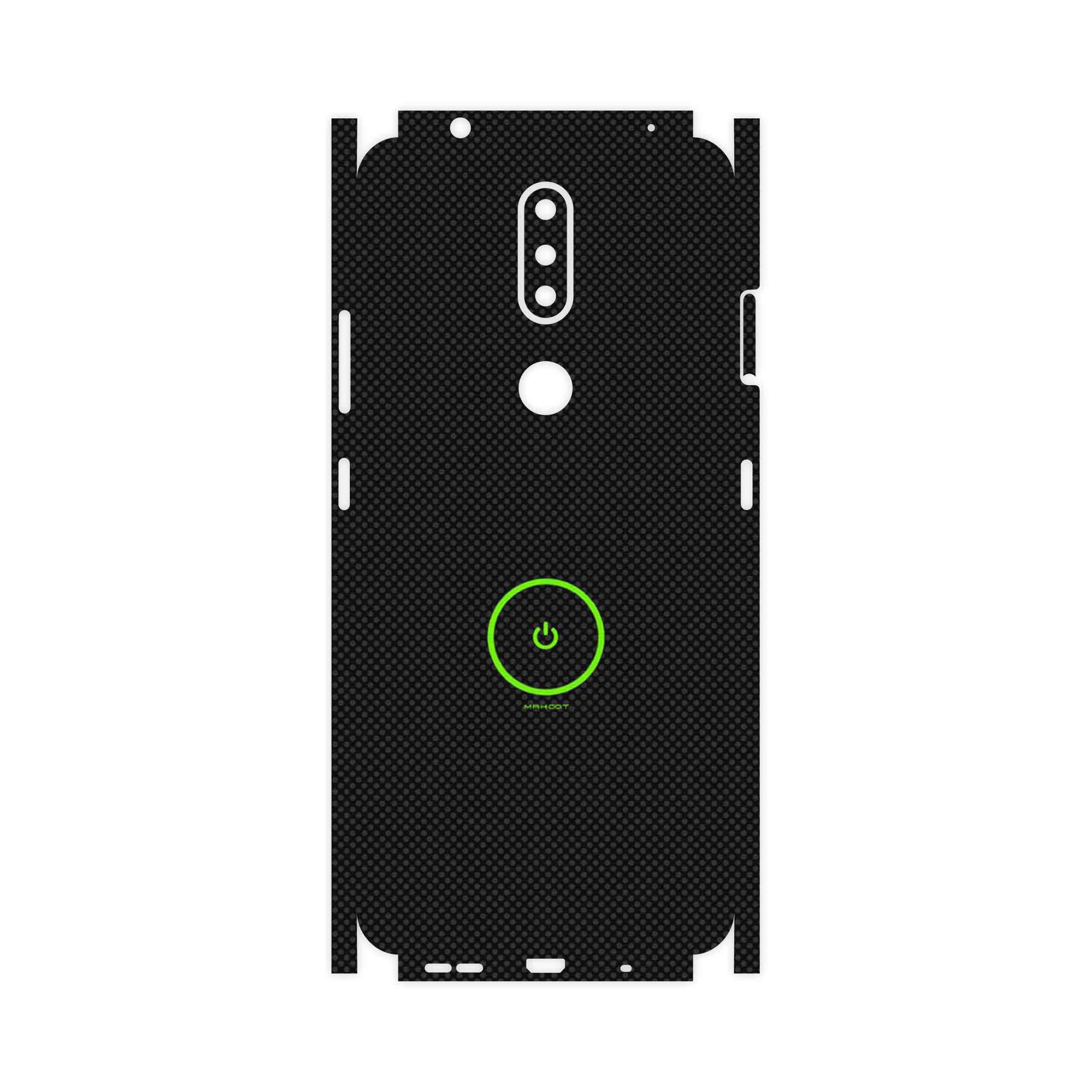 برچسب پوششی ماهوت مدل Minimal Power Button-FullSkin مناسب برای گوشی موبایل نوکیا 2.4