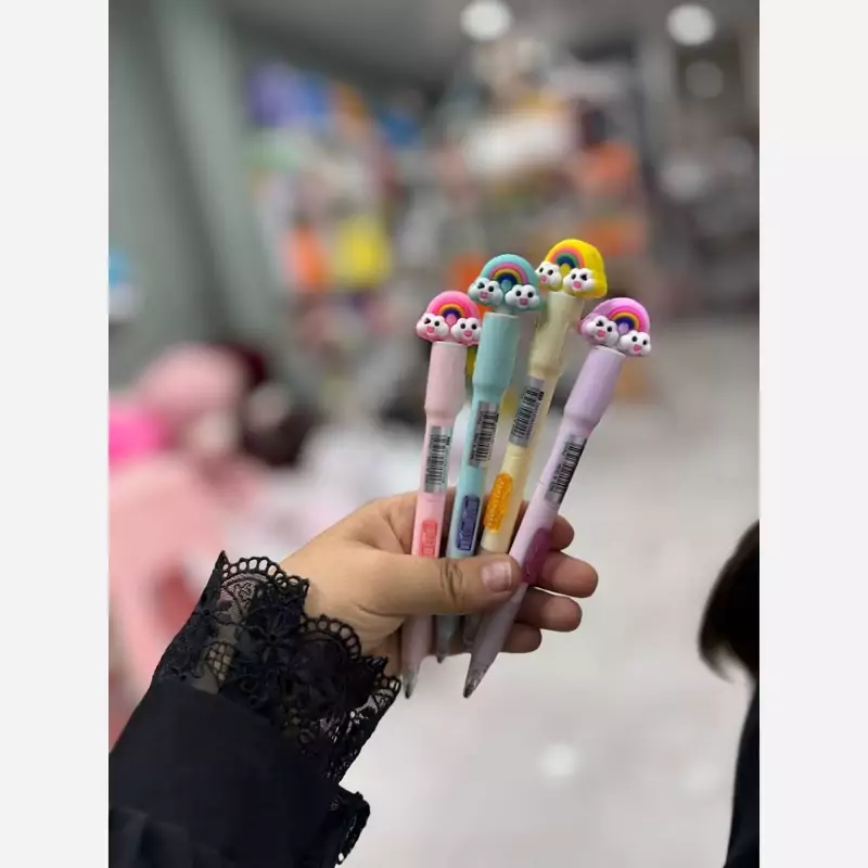 اتود چراغدار طرح رنگین کمان فانتزی