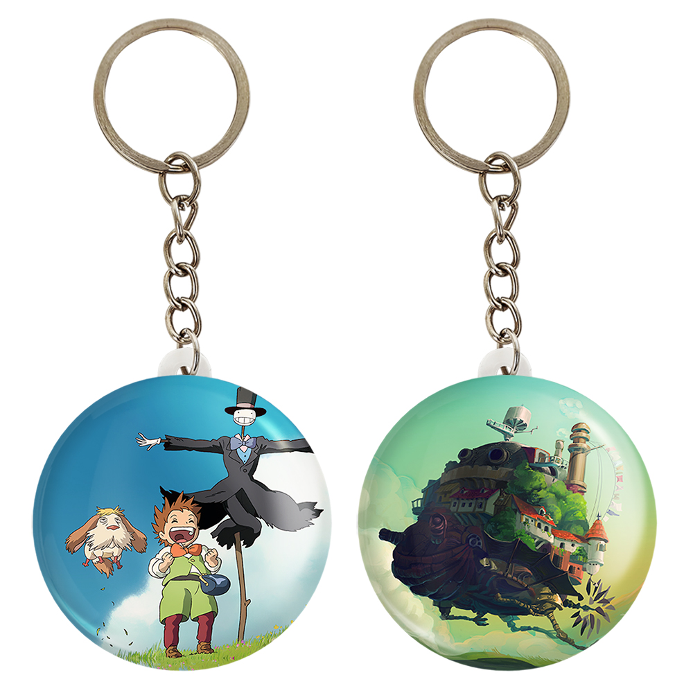 جاکلیدی خندالو مدل انیمه قلعه متحرک هاول کد 1289712903 مجموعه 2 عددی