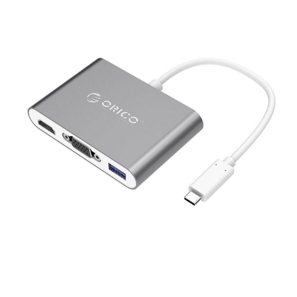 خرید مبدل USB-C به USB/VGA/HDMI اوریکو RCHV | بازار چاپ ایران