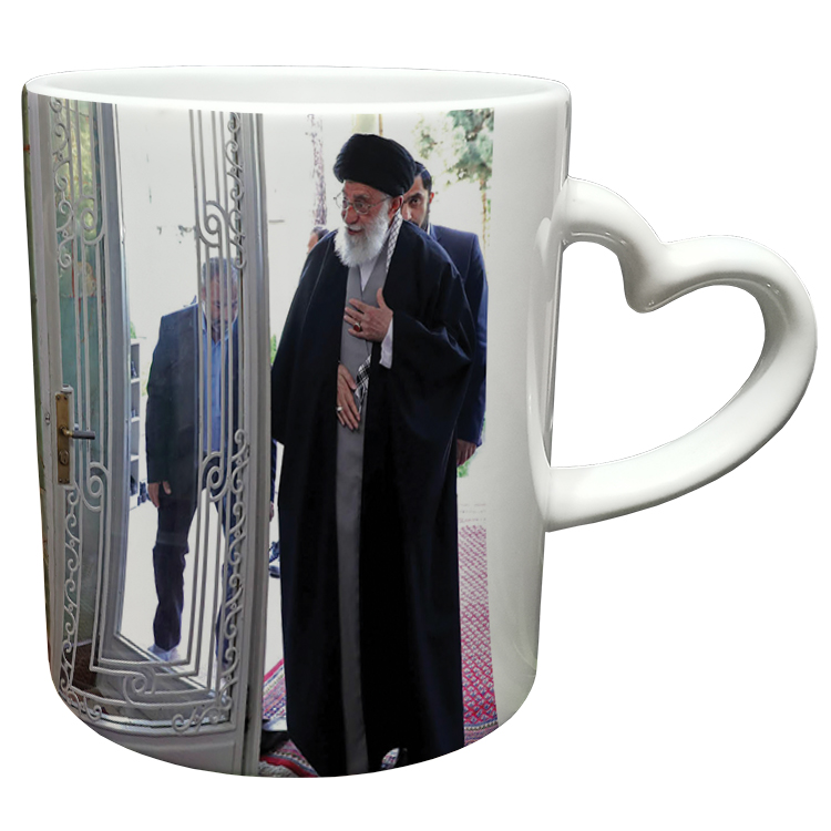 ماگ مدل دسته قلبی طرح سردار سلیمانی کد 31