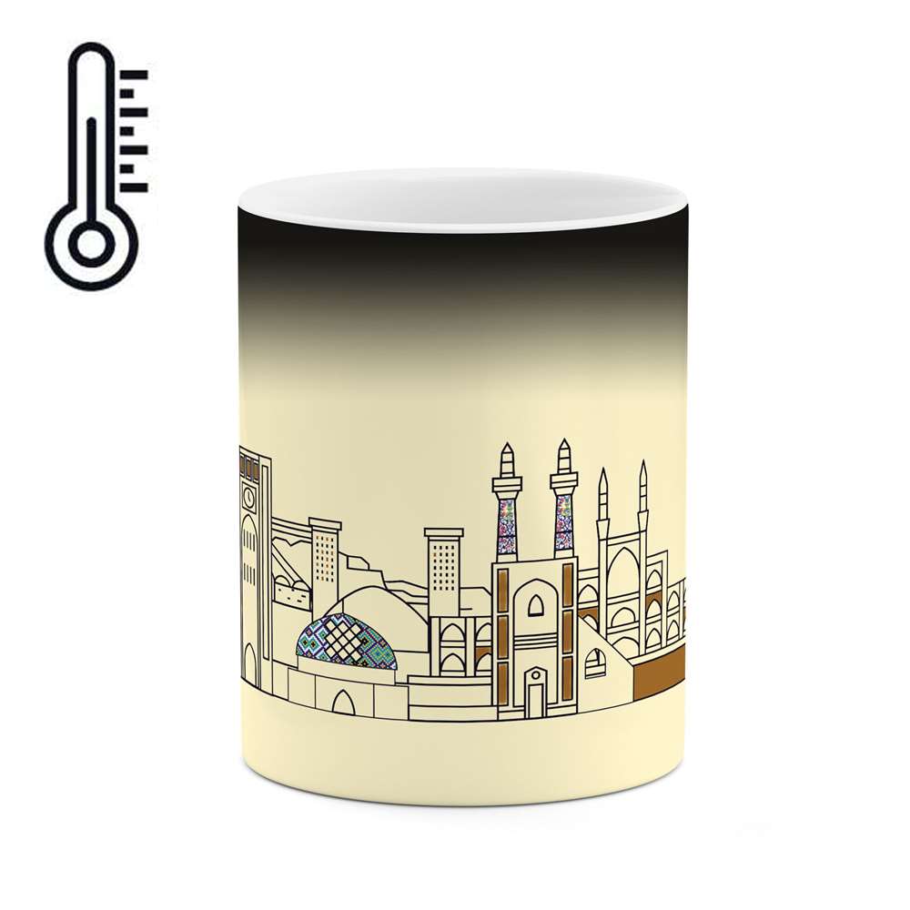 ماگ حرارتی طرح یزد مدل mgh00020