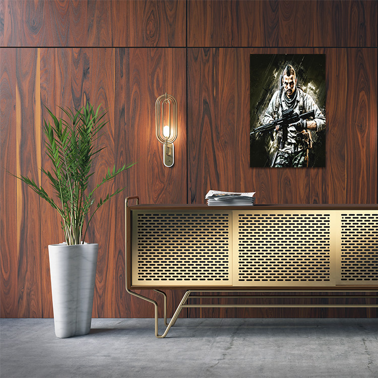 تابلو شاسی آتریسا مدل بازی کال آف دیوتی call of duty