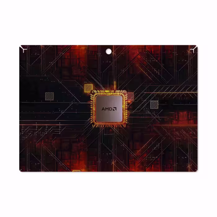 برچسب پوششی ماهوت مدل AMD Brand مناسب برای تبلت لنوو Miix 320 2017