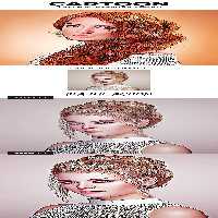 دانلود Cartoon Art V2 Photoshop Action – اکشن فوتوشاپ