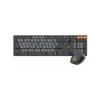 کیبورد و موس بی سیم و بی صدا فنتک مدل WK895