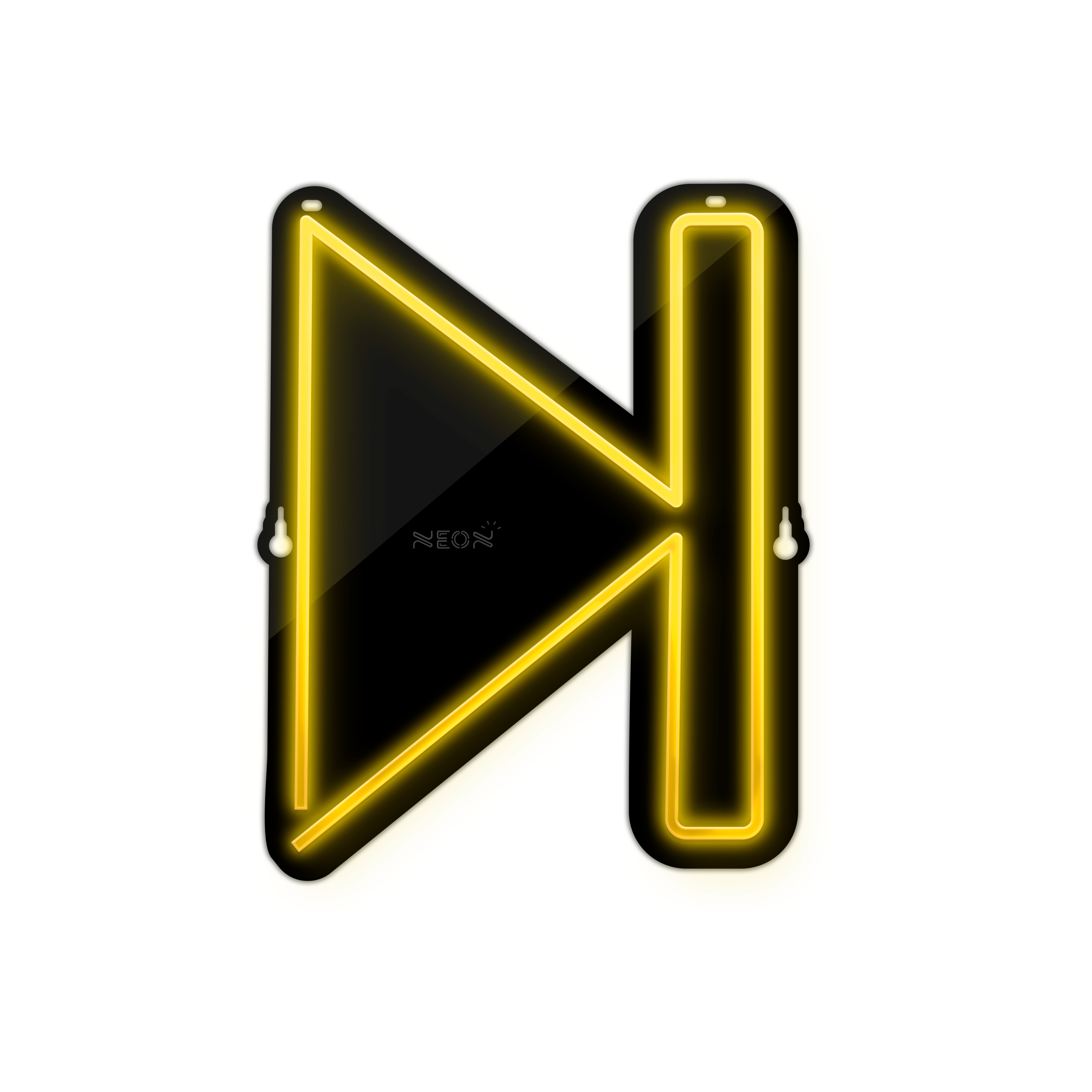 چراغ دیواری نئون دیزاین طرح Next-BL_YL