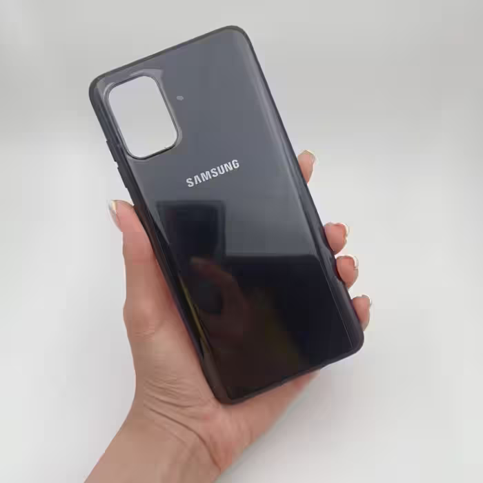 قاب گوشی Galaxy A71 (A715) سامسونگ طرح مشکی براق کد 83013
