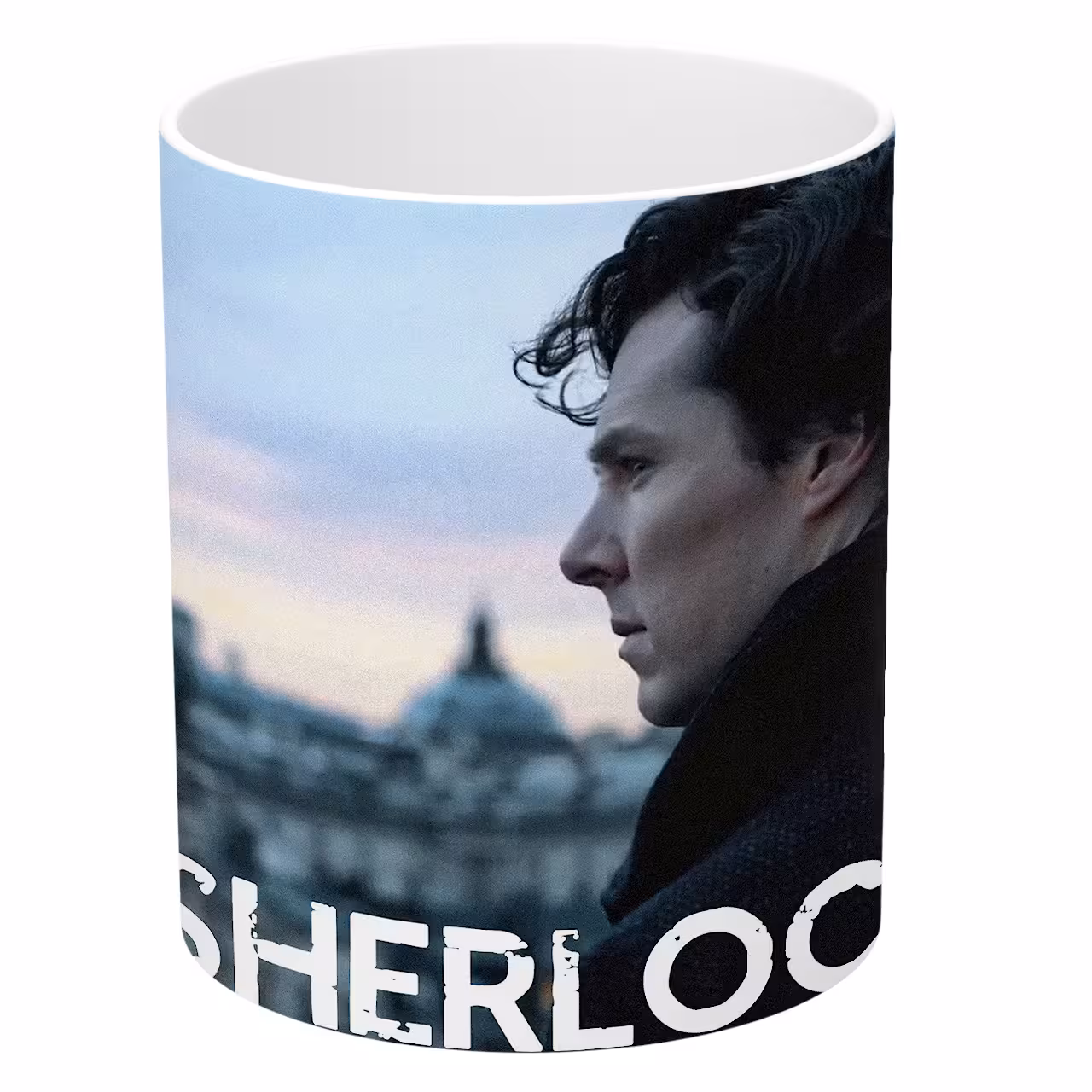 ماگ طرح سریال شرلوک مدل NI803
