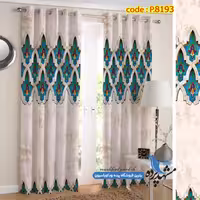 پرده پانچ طرح اسلیمی کد 8193-p