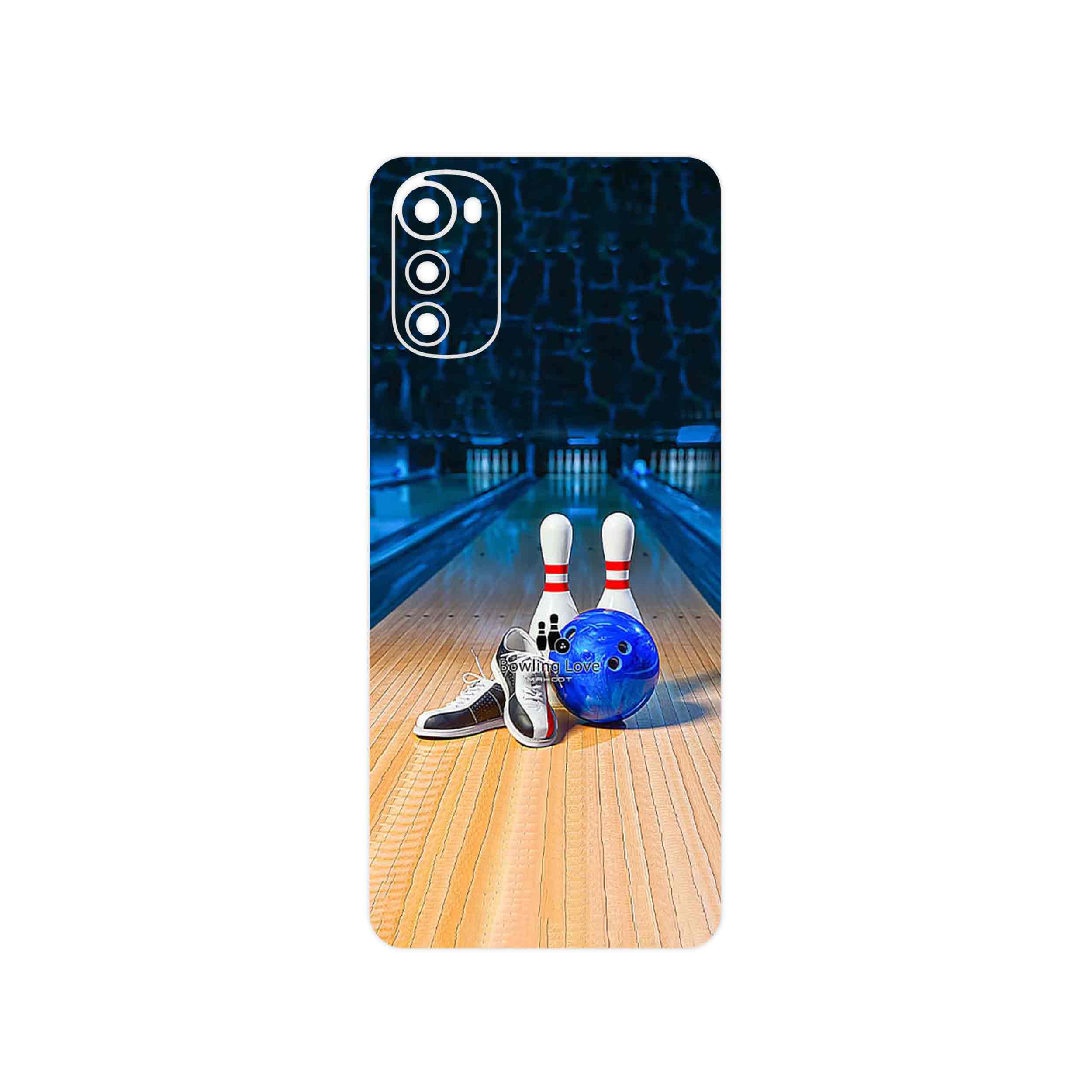 برچسب پوششی ماهوت مدل Bowling مناسب برای گوشی موبایل موتورولا Moto E32s