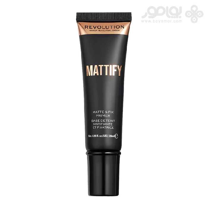 پرایمر آرایش صورت رولوشن مدل MATTIFY حجم 28 میل