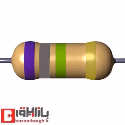 مقاومت 6.8 مگا اهم 1/4 وات 5 درصد