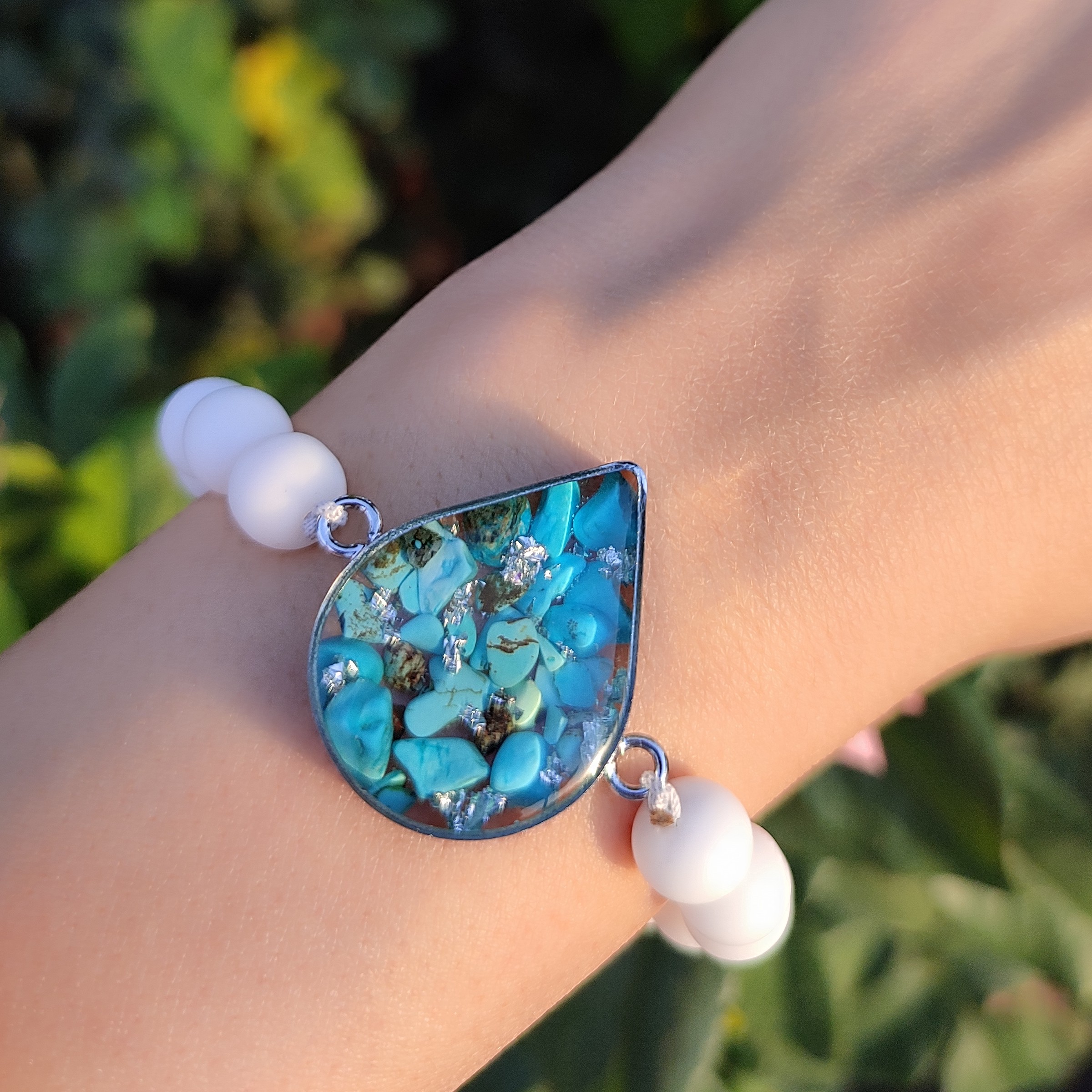 دستبند فیروزه اشکی