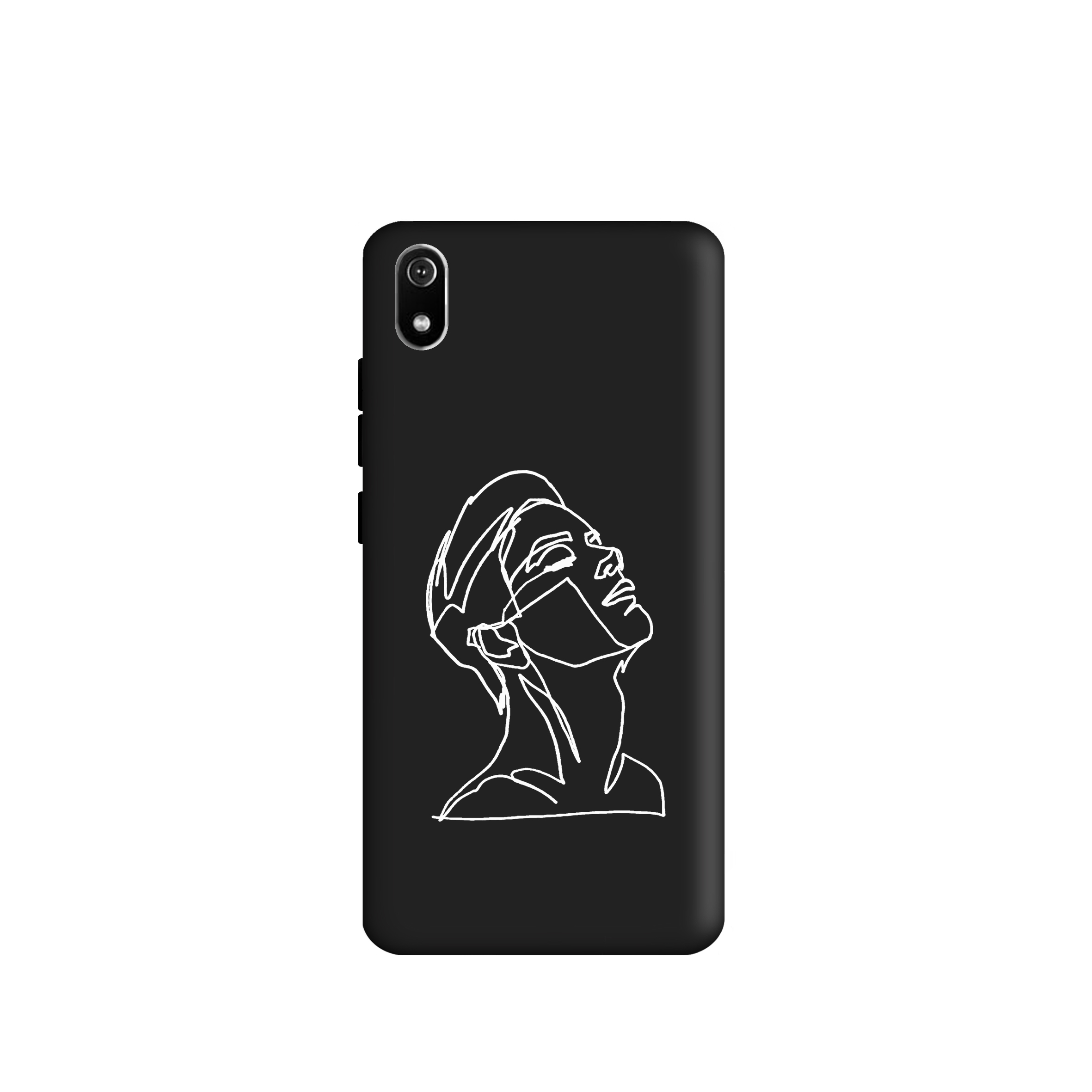 کاور طرح  چهره مینیمال پسرانه کد y8419 مناسب برای گوشی موبایل شیائومی  Redmi 7A