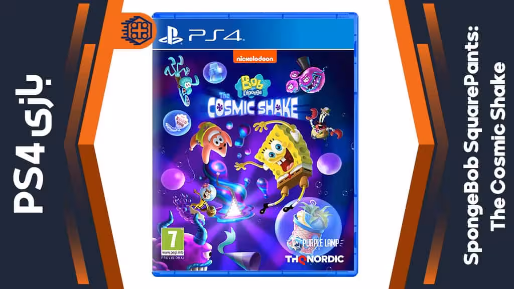 دیسک بازی SpongeBob SquarePants: The Cosmic Shake – مخصوص PS4