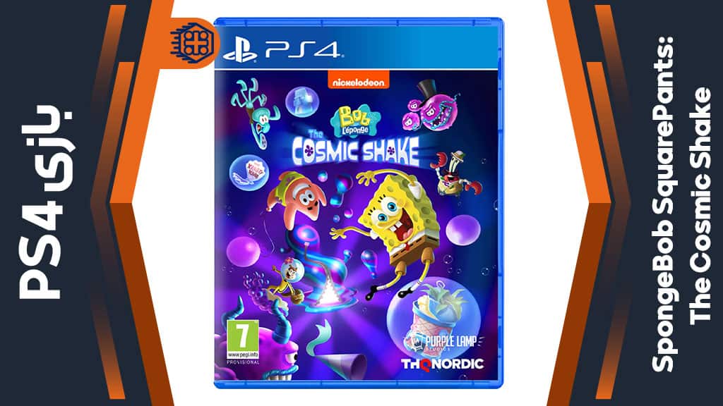 دیسک بازی SpongeBob SquarePants: The Cosmic Shake – مخصوص PS4