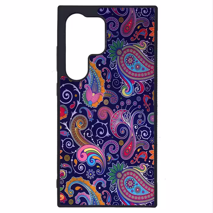 کاور طرح سنتی بته جقه کد G-123 مناسب برای گوشی موبایل سامسونگ Galaxy S24 Ultra | دیجی قاب دونی