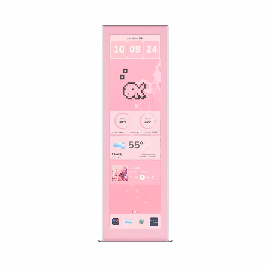 Touchscreen Strawberry Milk | لمسی ده‌نقطه‌ای و طراحی بی‌نقص