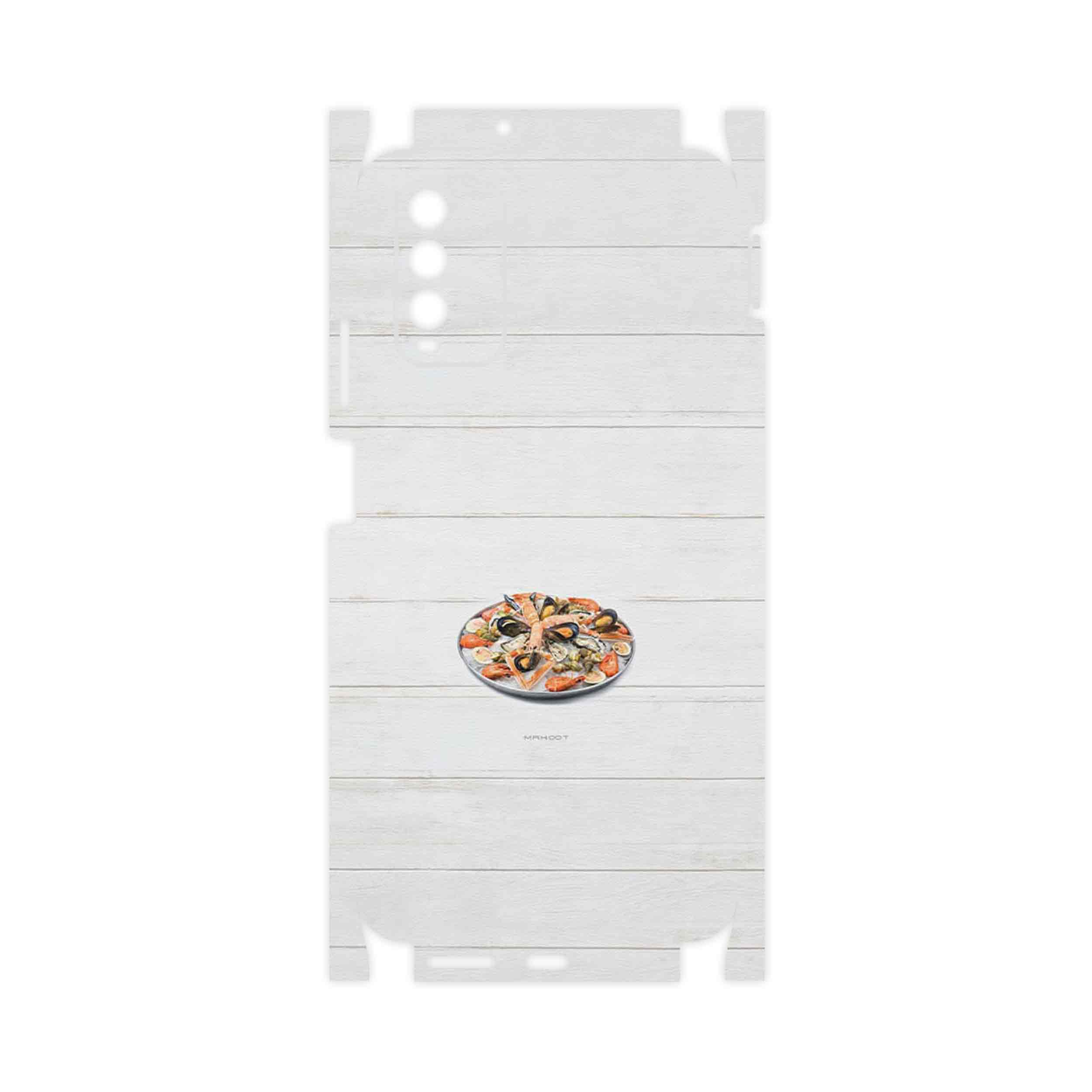 برچسب پوششی ماهوت مدل Seafood-FullSkin مناسب برای گوشی موبایل شیائومی Redmi 9T