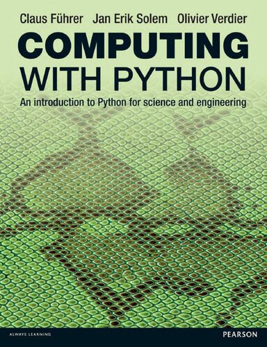 خرید و دانلود نسخه کامل کتاب Computing with Python: An Introduction to Python for Science and Engineering