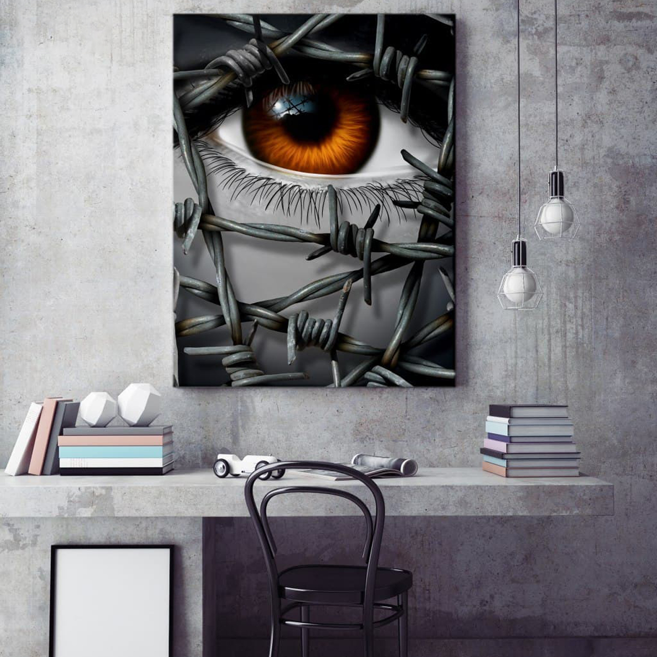 تابلو بوم طرح TBC122