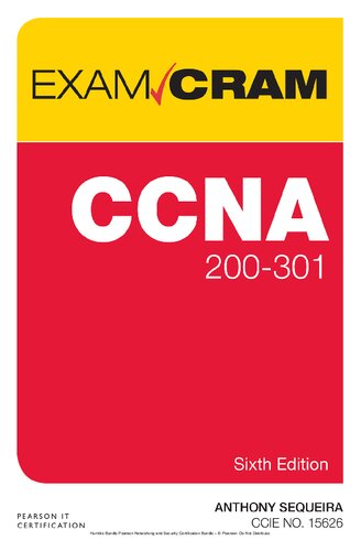 خرید و دانلود نسخه کامل کتاب CCNA 200-301 Exam Cram 6th Edition