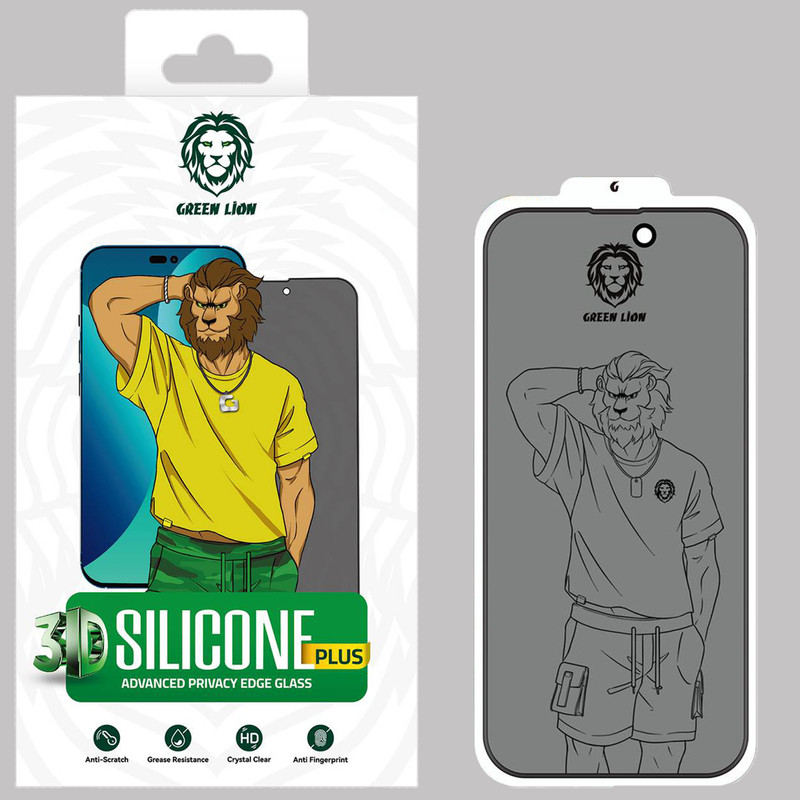 محافظ صفحه نمایش حریم شخصی گرین مدل Silicone Privacy-HD Plus مناسب برای گوشی موبایل اپل iPhone 14 Pro | کالا برتری