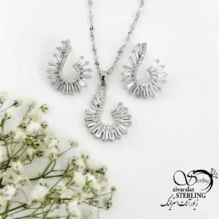 نیمست جواهری طرح حلزونی کد 18964