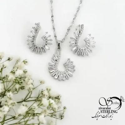 نیمست جواهری طرح حلزونی کد 18964