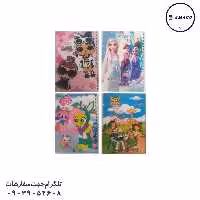 دفتر 50 خطی فانتزی و کلاسیک فنری رستا