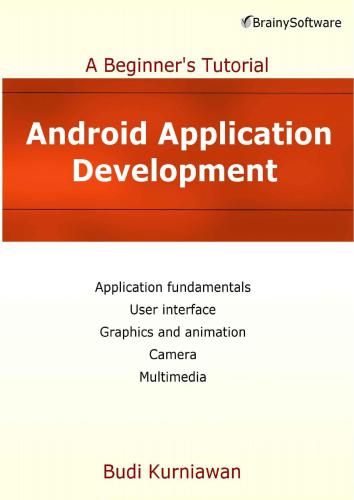 خرید و دانلود نسخه کامل کتاب Android Application Development. A Beginner’s Tutorial