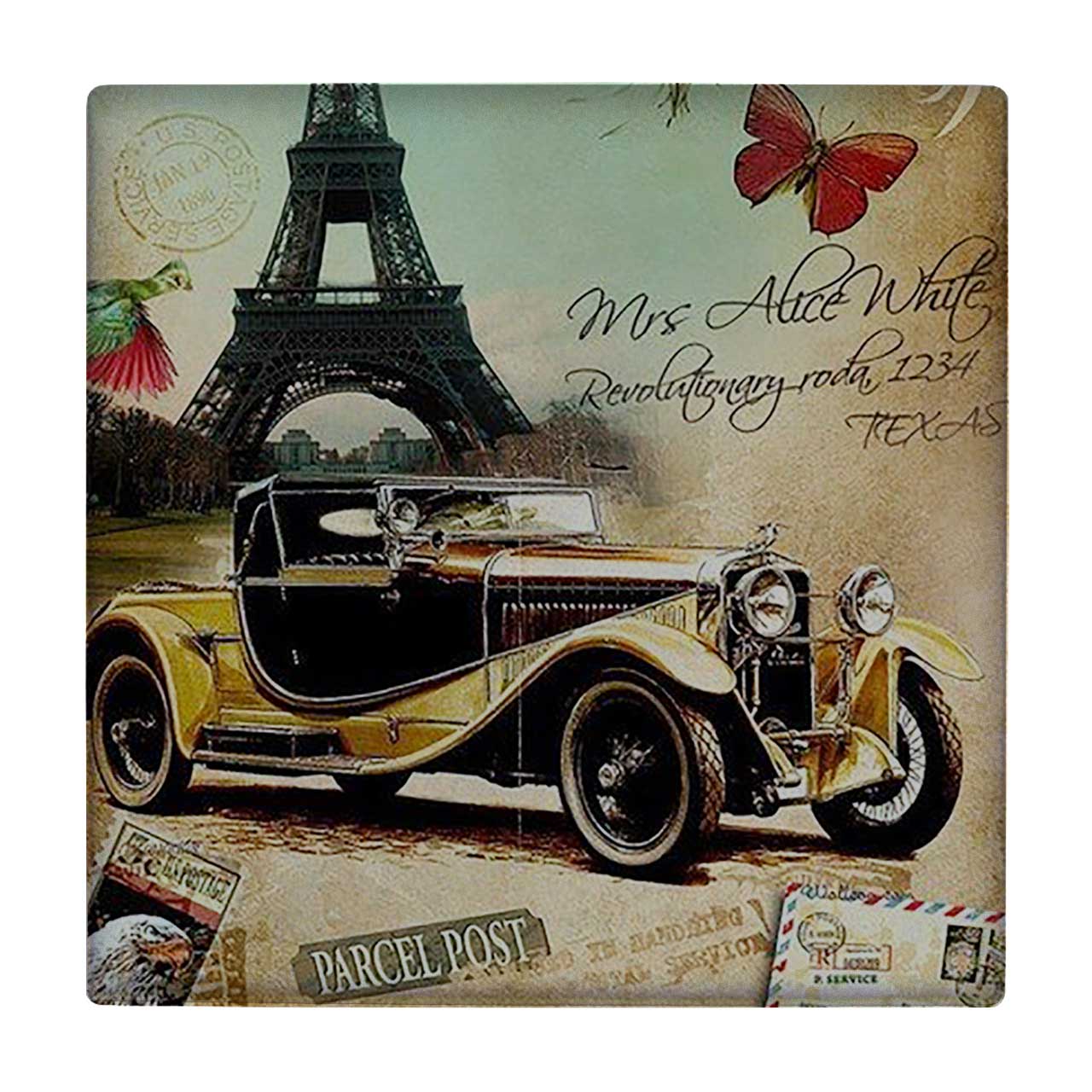 کاشی کارنیلا طرح تبلیغ کلاسیک پاریس مدل لوحی کد klh672