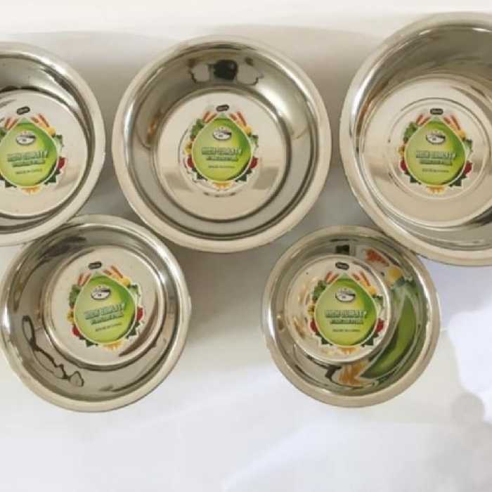  لگن آشپزخانه 5 عددی مارک اصلی لنسر  ، استیل براق باکیفیت  