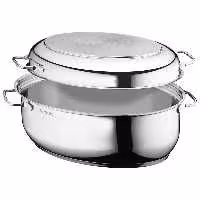 قابلمه استیل دبلیو ام اف مدل Roaster Oval سایز 40 | کالا مکس