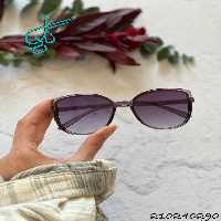 خرید عینک زنانه بغل شاین برند jimmy choo دارای استاندارد UV400 فرم کائوچو همراه کاور و دستمال کد 2415221 - ردگل