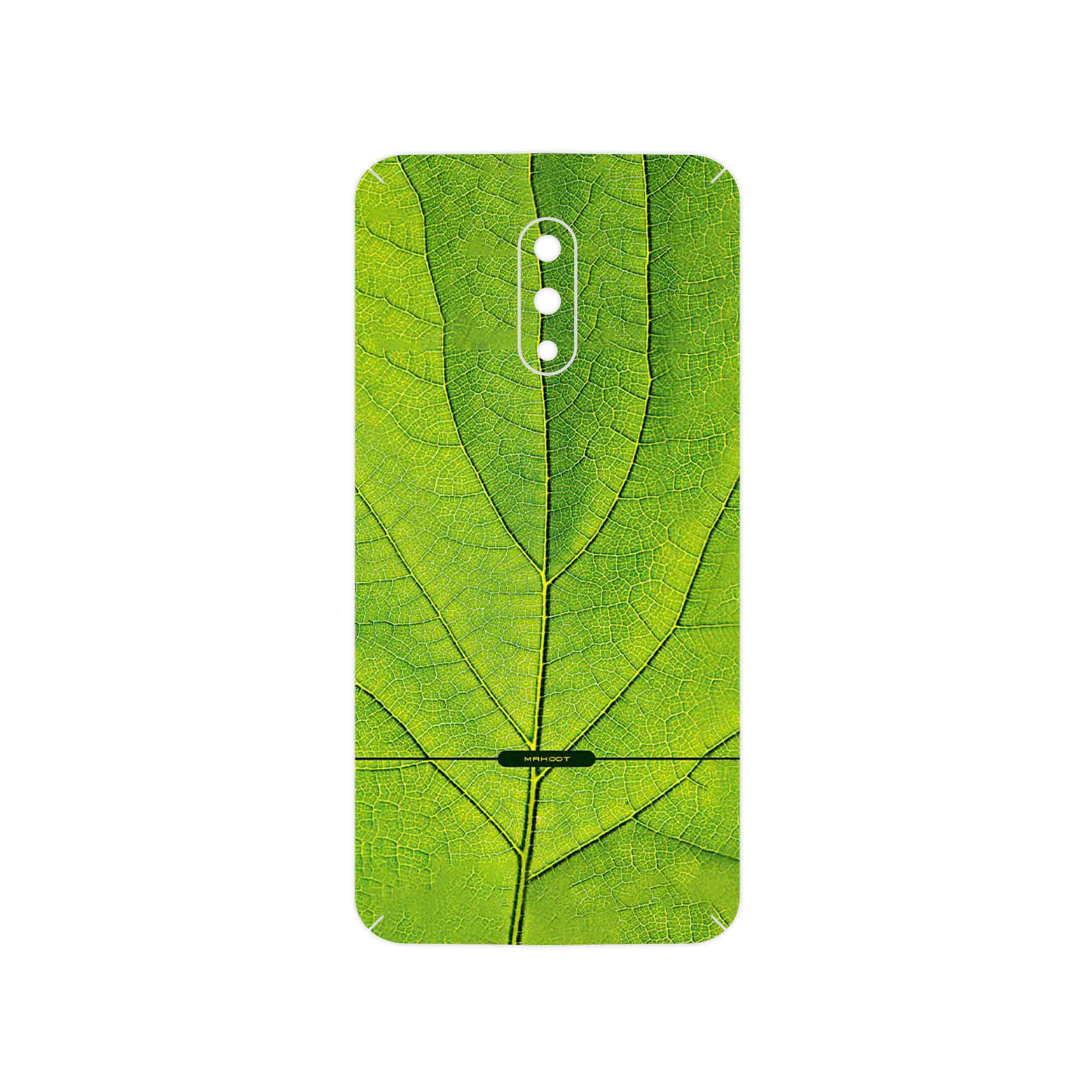 برچسب پوششی ماهوت مدل Leaf_Texture مناسب برای گوشی موبایل وان پلاس 7