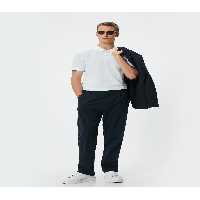 تی شرت یقه پولو سفید مردانه دکمه تناسب باریک POLO YAKA T با آستین کوتاه Koton