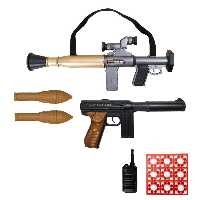 ست تفنگ بازی مدل RPG-M60