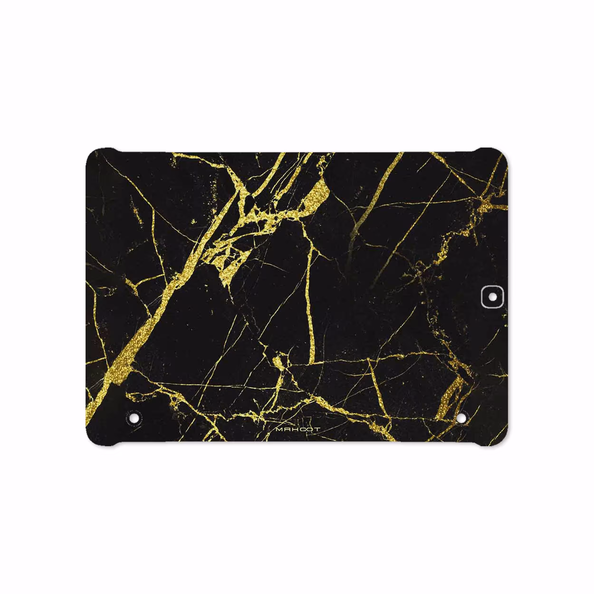 برچسب پوششی ماهوت مدل Graphite-Gold-Marble مناسب برای تبلت سامسونگ Galaxy Tab S2 9.7 2016 T819N