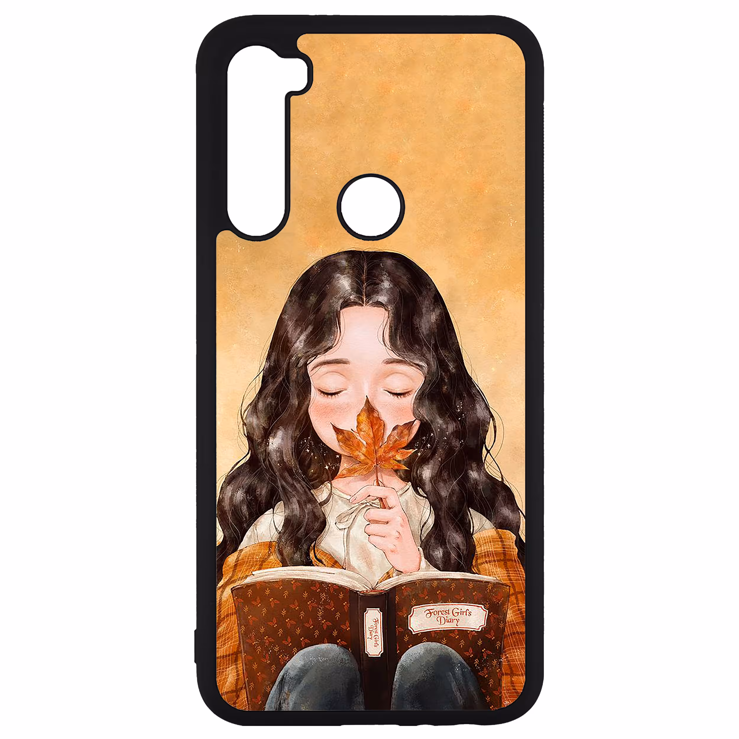 کاور طرح Girl مدل CHL50223 مناسب برای گوشی موبایل شیائومی Redmi Note 8