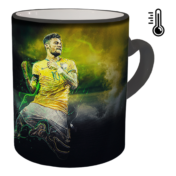 ماگ حرارتی مدل دسته قلبی طرح نیمار کد 85