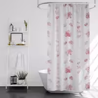 پرده حمام پیسو مدل BZ 40 سایز 180x200 سانتی متر