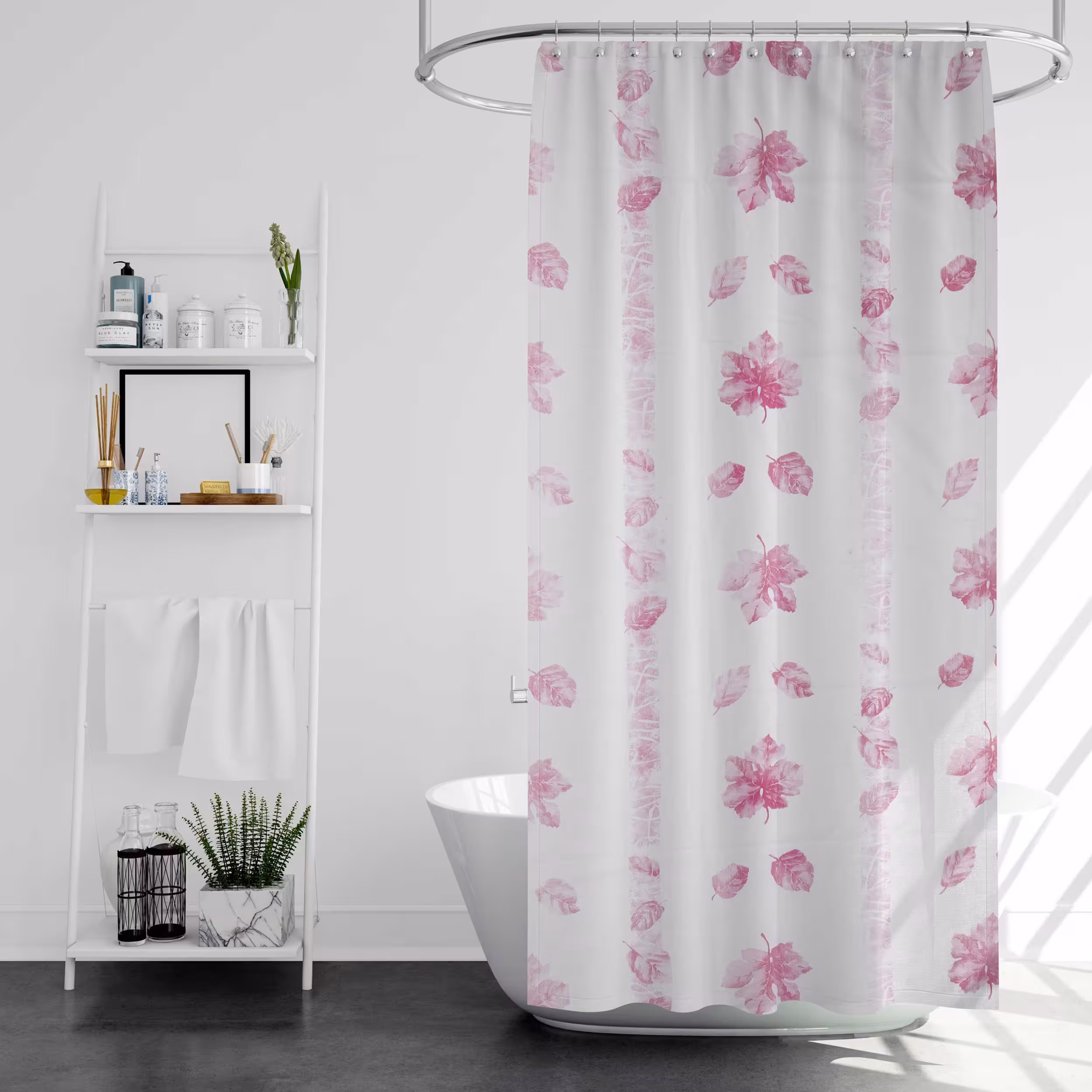 پرده حمام پیسو مدل BZ 40 سایز 180x200 سانتی متر