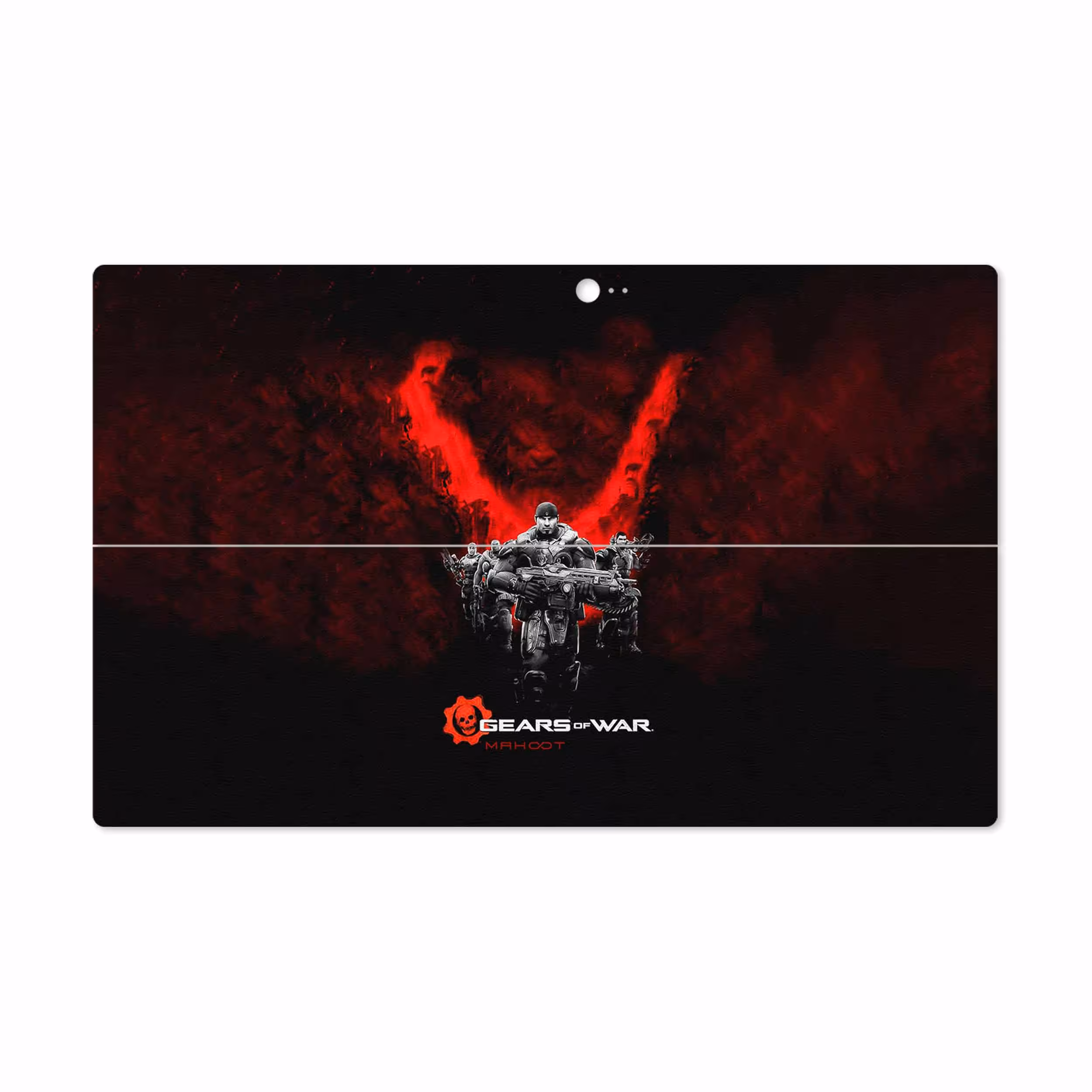 برچسب پوششی ماهوت مدل Gears-Of-War-Game مناسب برای تبلت مایکروسافت Surface 2 RT 2013