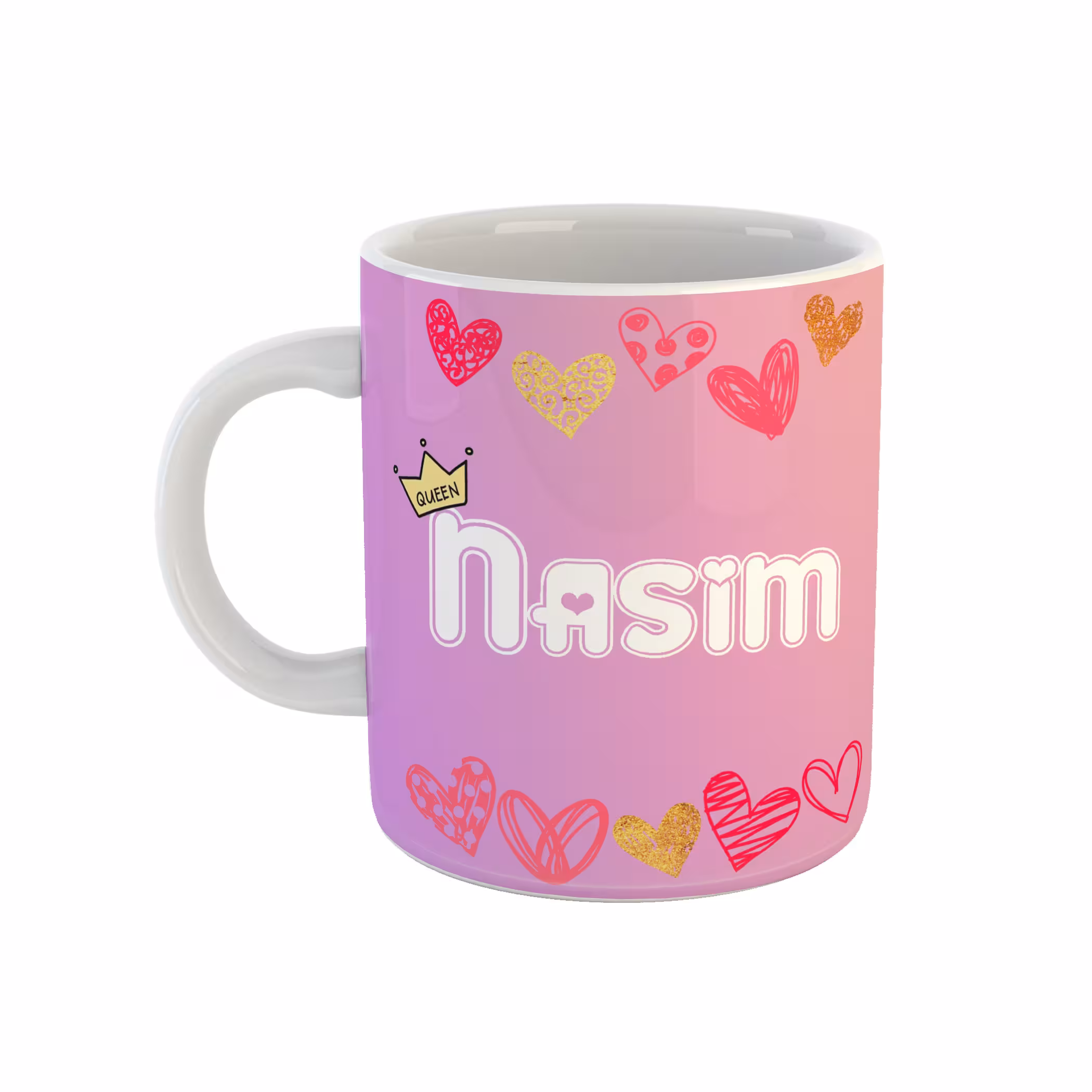 ماگ طرح تک شاخ مدل نسیم