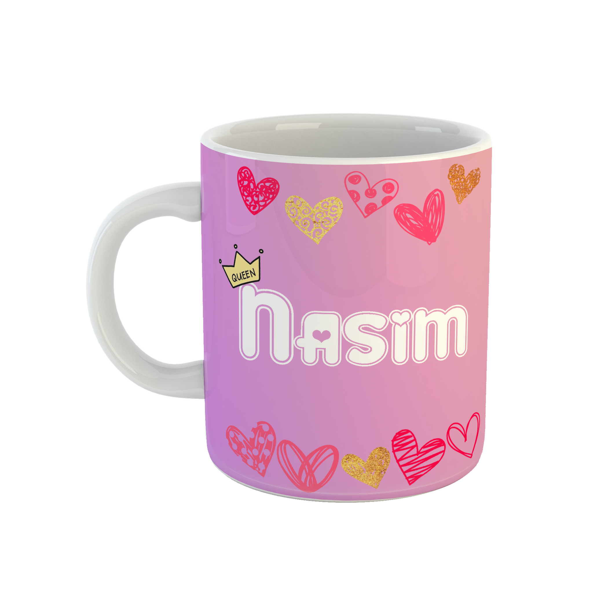 ماگ طرح تک شاخ مدل نسیم