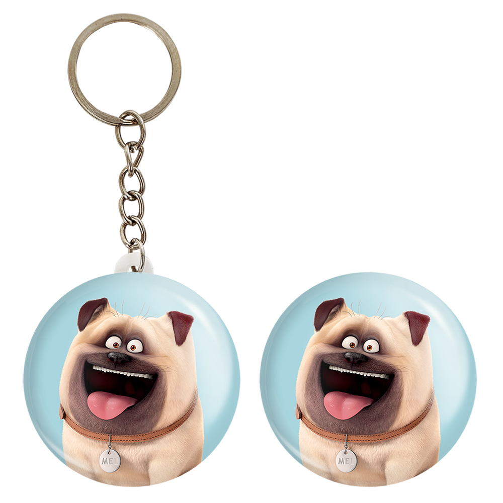 پیکسل خندالو مدل زندگی پنهان حیوانات خانگی کد 10675 به همراه جاکلیدی