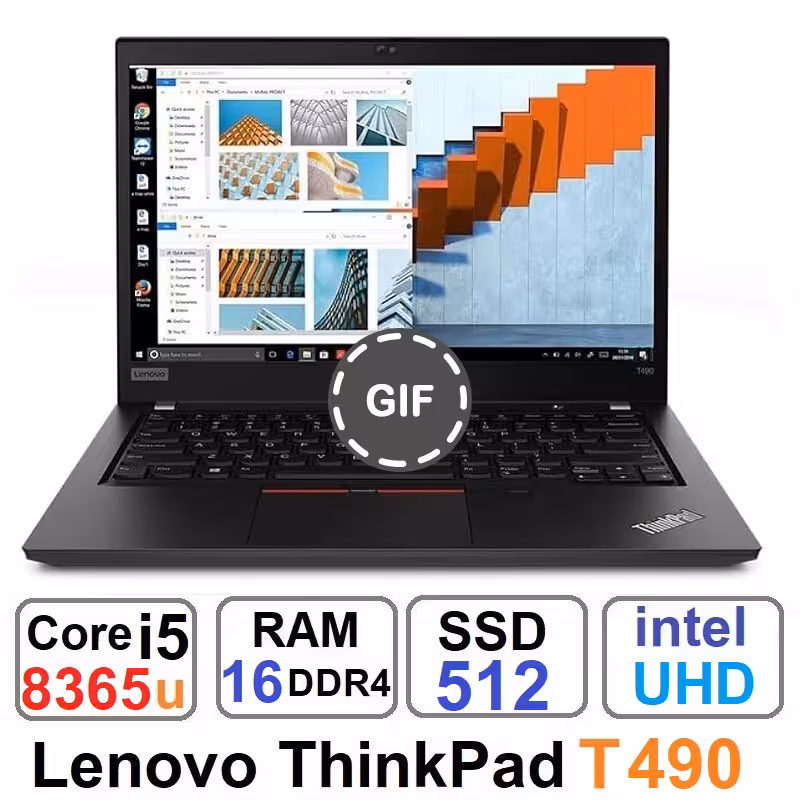لپ تاپ Lenovo ThinkPad T490 نسل8 رم16