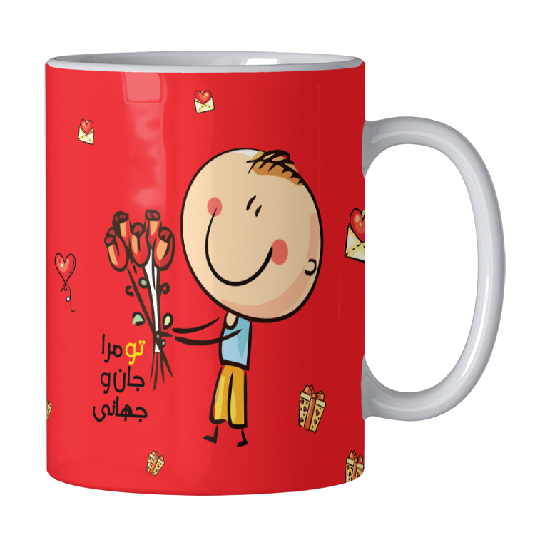 ماگ مدل عاشقانه 073